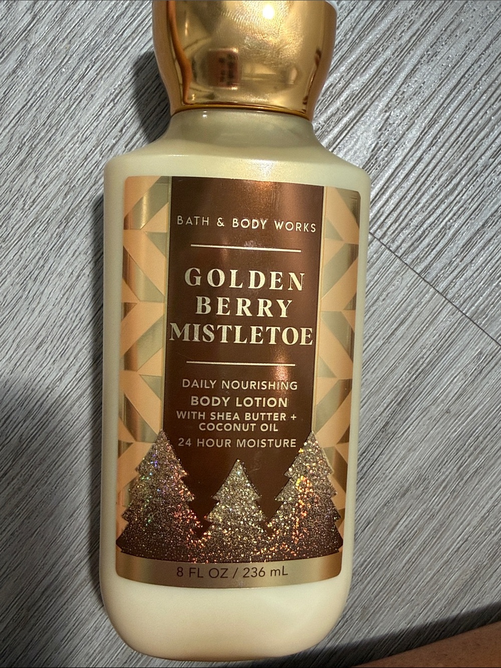 Bath & Body Works Golden Berry Mistletoe Daily Nourishing Body Lotion - Cream